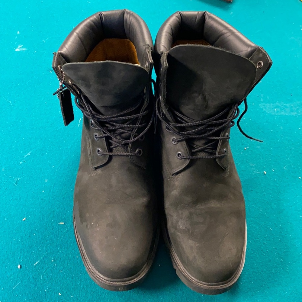 Men’s Black Timberlands